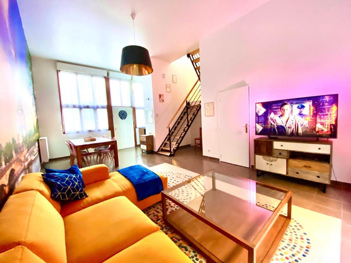 Magnifique Villa Avec Jacuzzi Au Pied Du Stade Saint-Denis  Eksteriør bilde