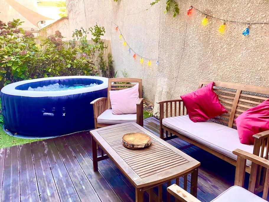 Magnifique Villa Avec Jacuzzi Au Pied Du Stade Saint-Denis  Eksteriør bilde