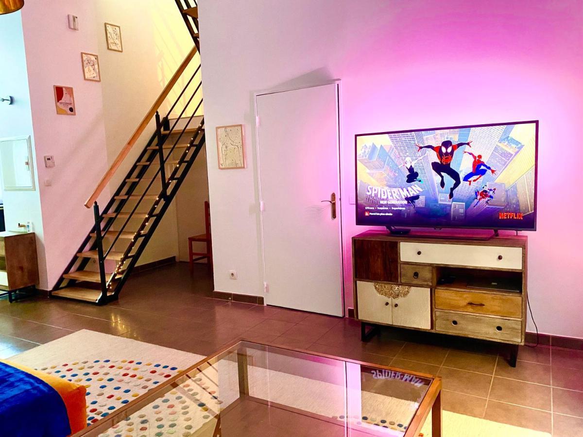 Magnifique Villa Avec Jacuzzi Au Pied Du Stade Saint-Denis  Eksteriør bilde