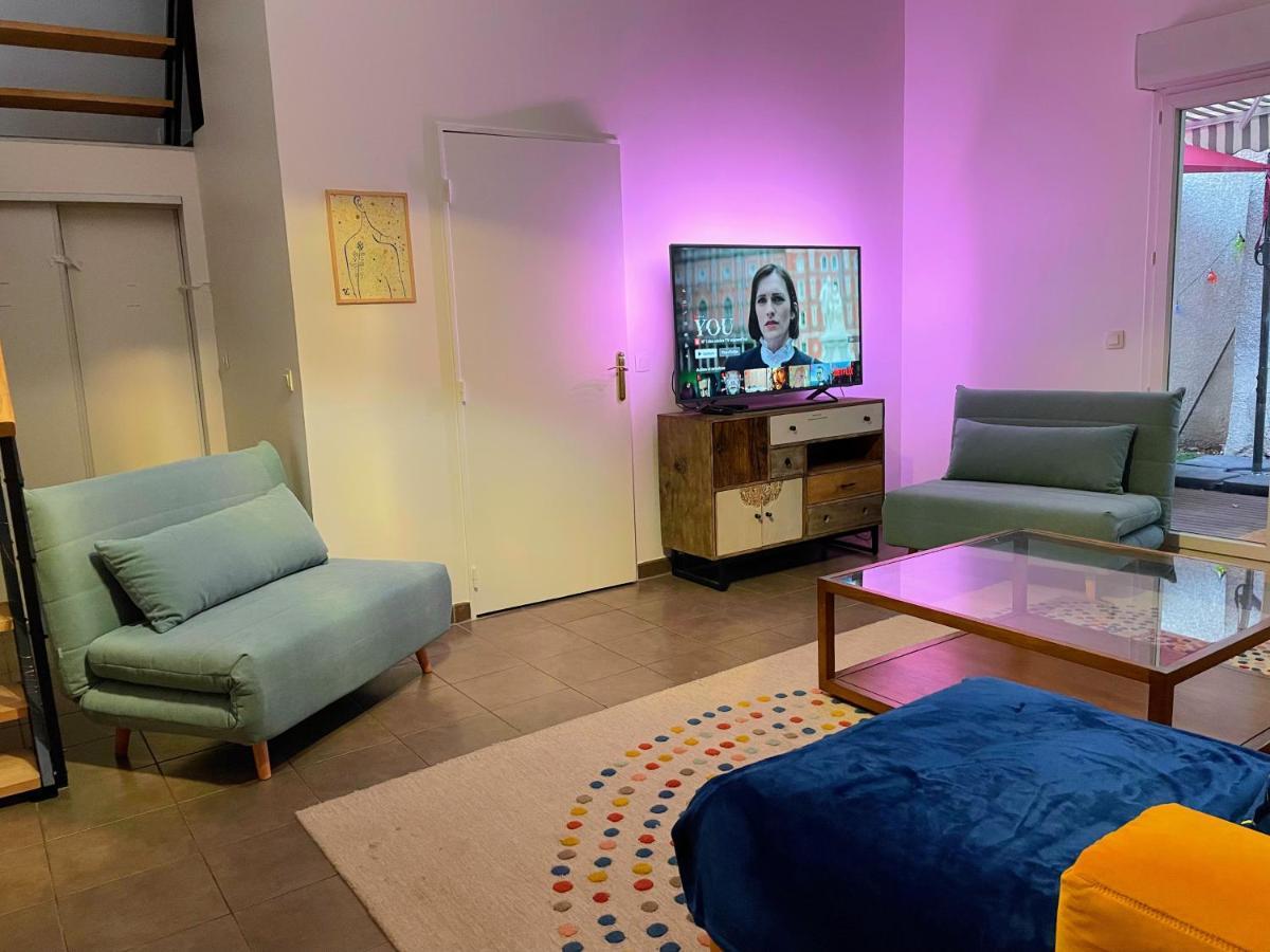 Magnifique Villa Avec Jacuzzi Au Pied Du Stade Saint-Denis  Eksteriør bilde