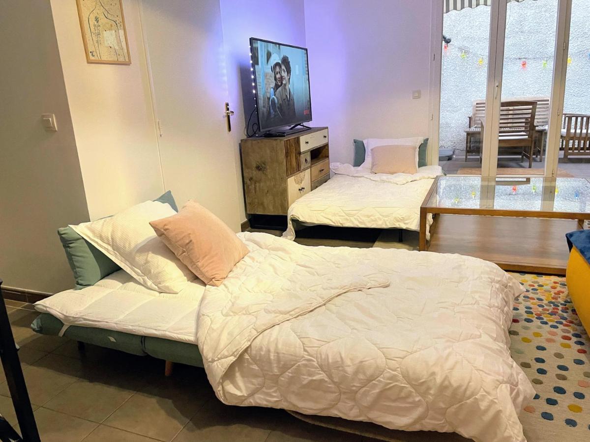 Magnifique Villa Avec Jacuzzi Au Pied Du Stade Saint-Denis  Eksteriør bilde